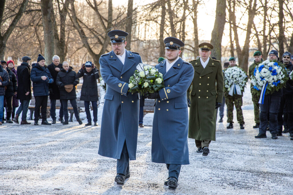Kaitseväe Akadeemia tähistas Tartu rahu 104. aastapäeva