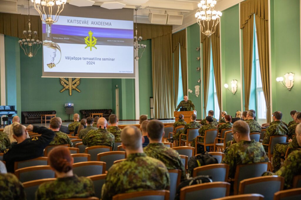 Kaitseväe Akadeemias toimus väljaõppe temaatiline seminar