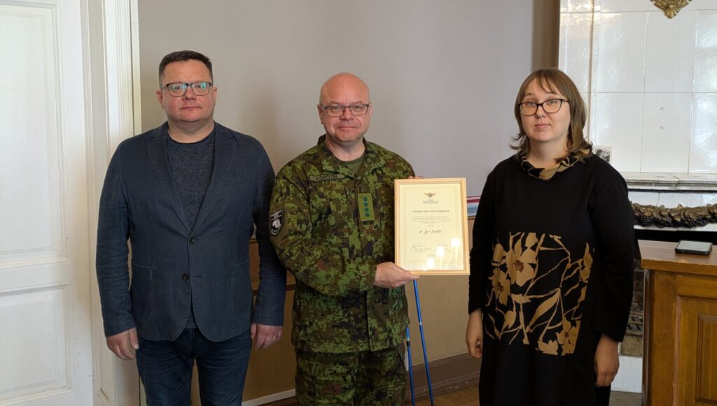 Kaitseväe Akadeemia akadeemilised töötajad pälvisid mainekad preemiad